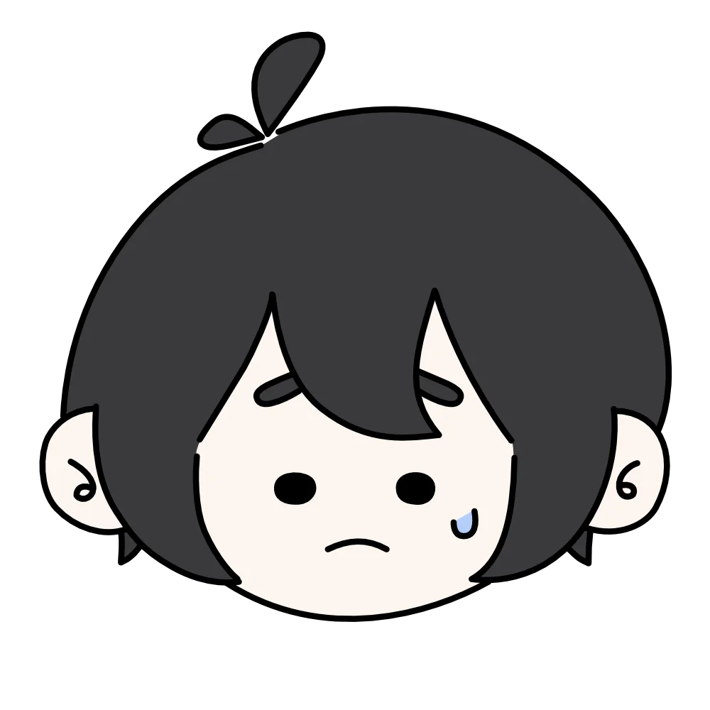 困っている男性のフリーイラスト素材