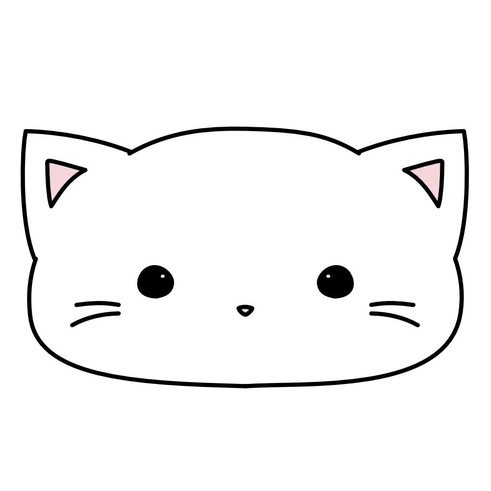 猫（ねこ）のフリーイラスト素材