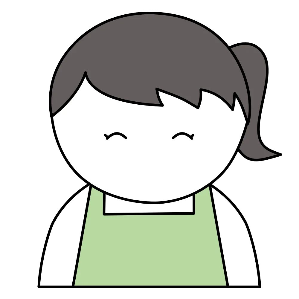 女性店員のフリーイラスト素材