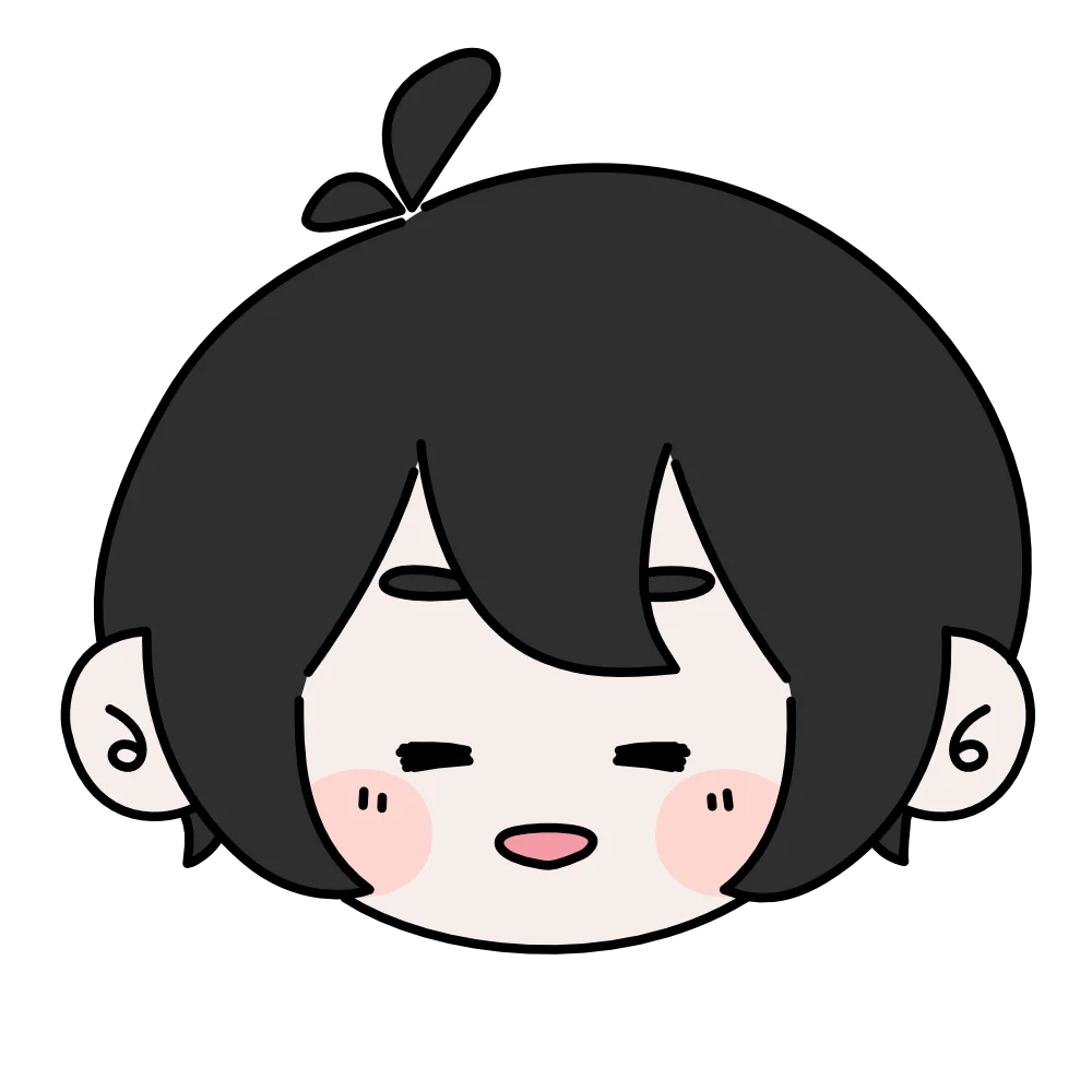 楽しい表情をした男性のフリーイラスト素材