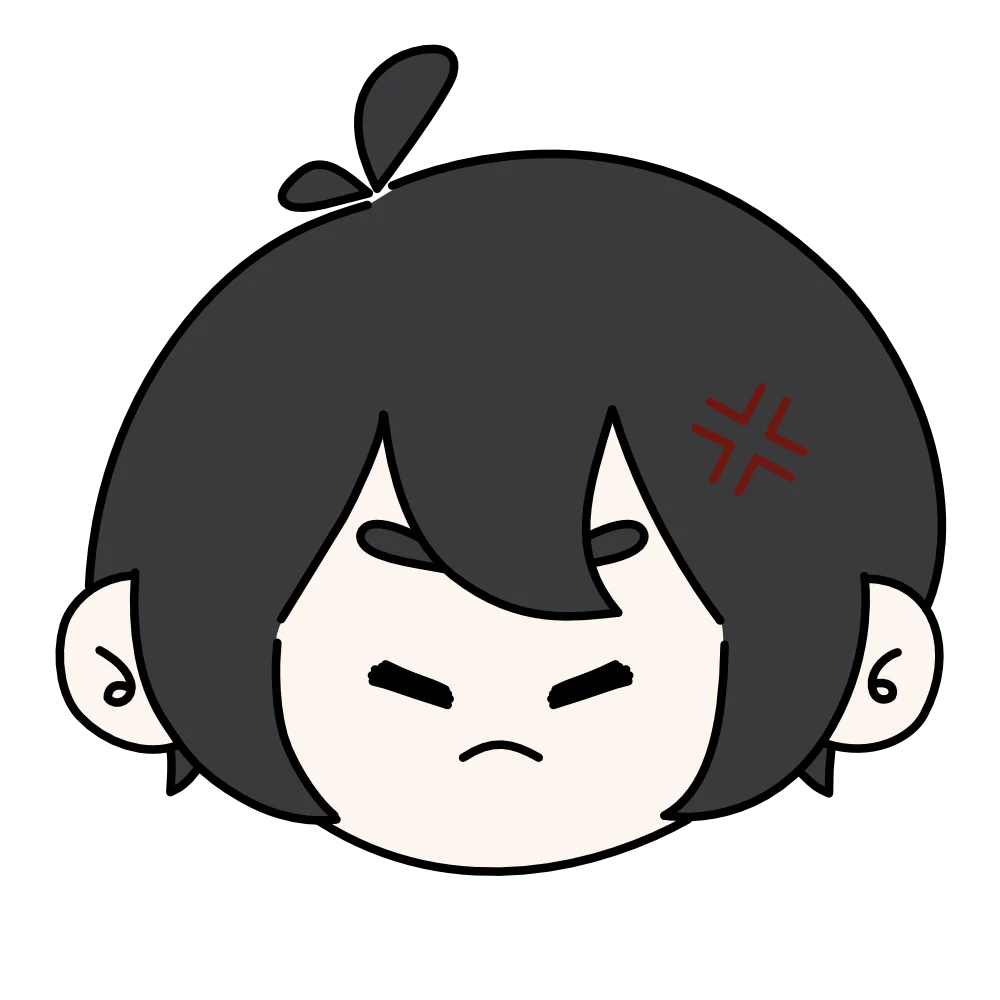 怒っている男性のフリーイラスト素材