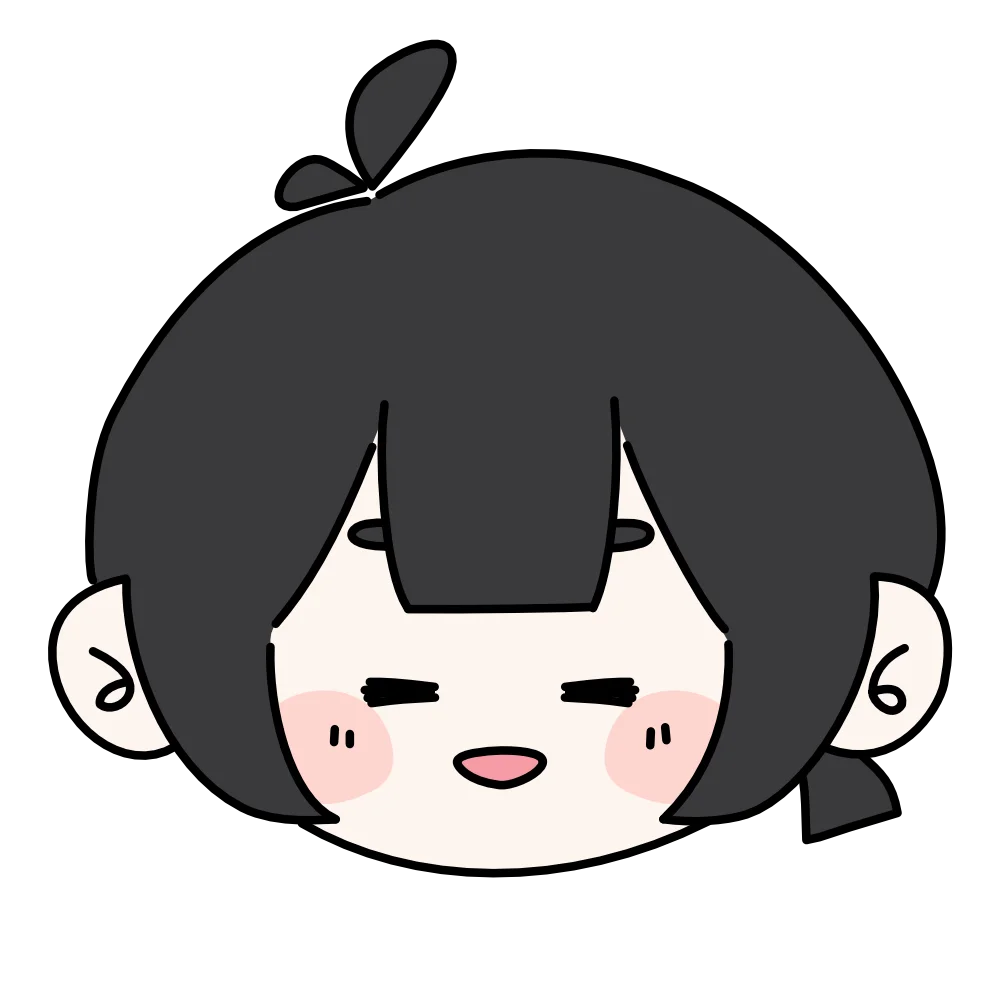 楽しい表情の女性のフリーイラスト素材